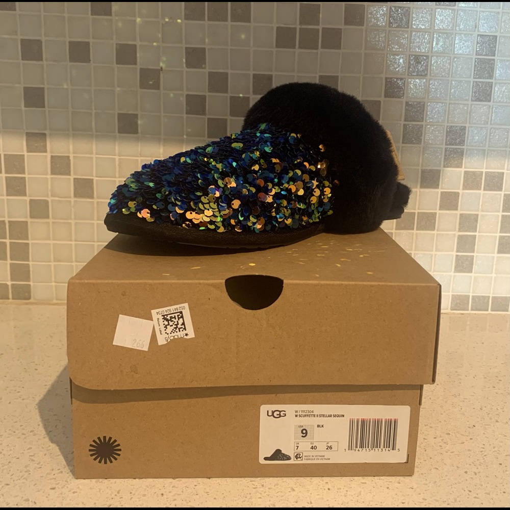 UGG Scuffette II Stellar Sequin Slippers